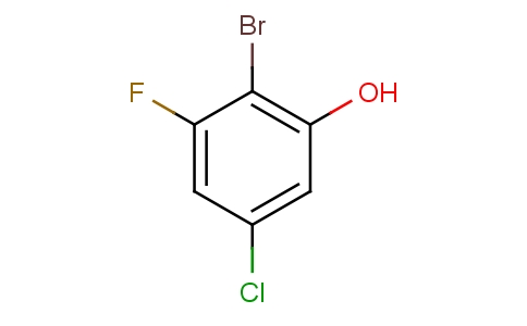 2-溴-5-氯-3-氟苯酚