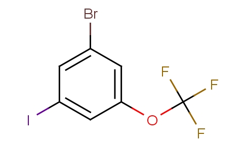 3-Bromo-5-iodo-1-trifluoromethoxybenzene