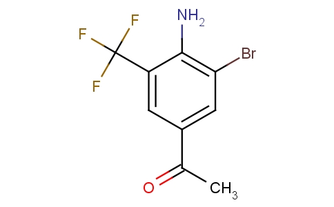 4'-氨基-5'-溴-3'-(三氟甲基)苯乙酮