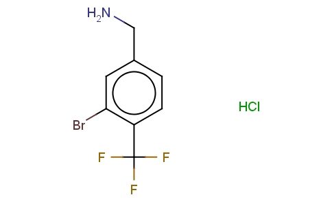 3-溴-4-(三氟甲基)苄胺盐酸盐