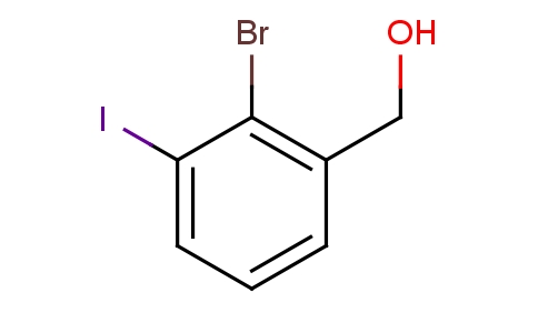 2-溴-3-碘苄醇