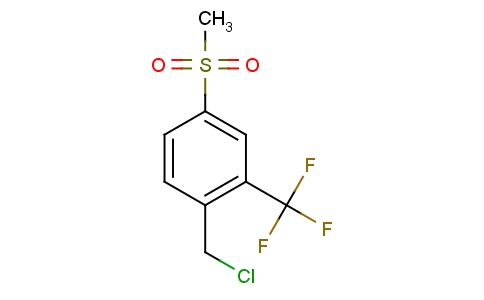 4-(甲磺基)-2-(三氟甲基)氯苄