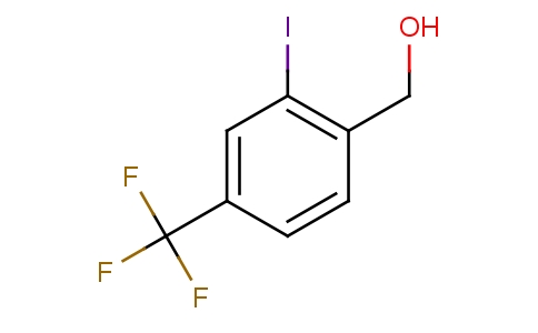 2-碘-4-三氟甲基苄醇