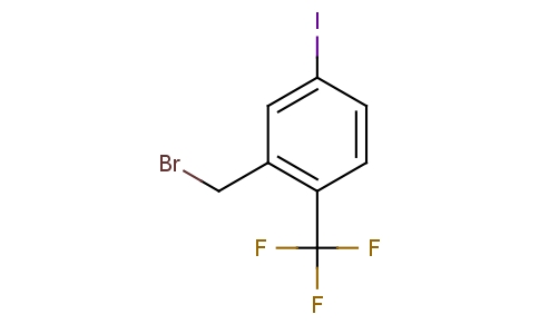 5-Iodo-2-(trifluoromethyl)benzyl bromide