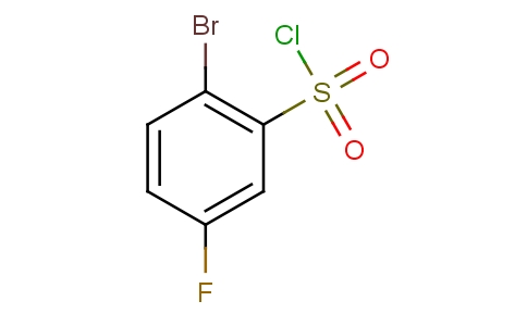 2-Bromo-5-fluorophenylsulfonyl chloride