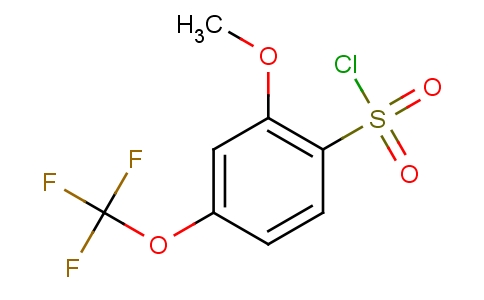 2-Methoxy-4-(trifluoromethoxy)phenylsulfonyl chloride