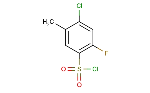 4-氯-2-氟-5-甲基苯磺酰氯