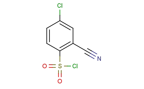 4-Chloro-2-cyanophenylsulfonyl chloride