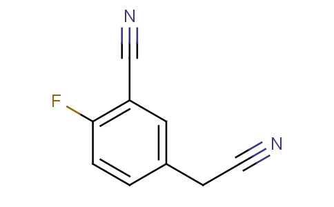 3-Cyano-4-fluorophenylacetonitrile
