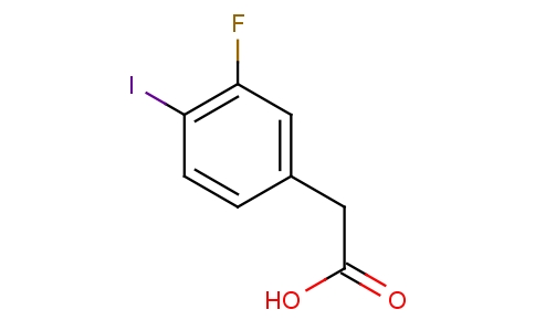 3-Fluoro-4-iodophenylacetic acid