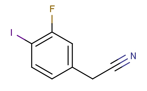 3-Fluoro-4-iodophenylacetonitrile