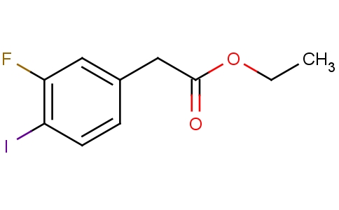 Ethyl 3-fluoro-4-iodophenylacetate