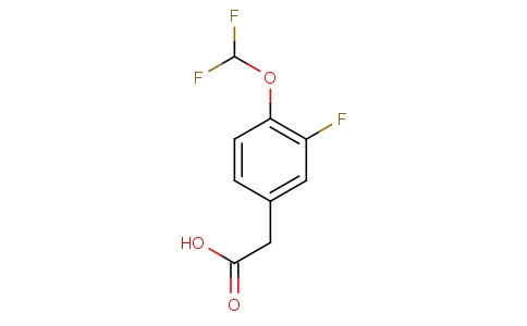 4-(Difluoromethoxy)-3-fluorophenylacetic acid