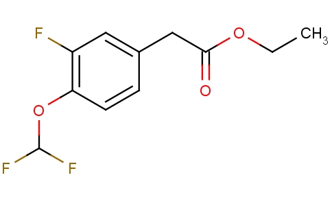 Ethyl 4-(difluoromethoxy)-3-fluorophenylacetate