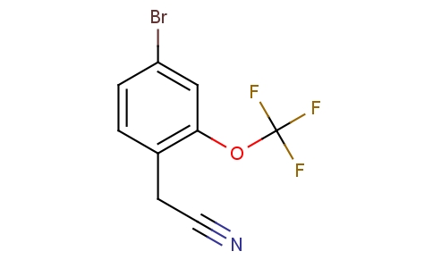4-溴-2-(三氟甲氧基)苯乙腈