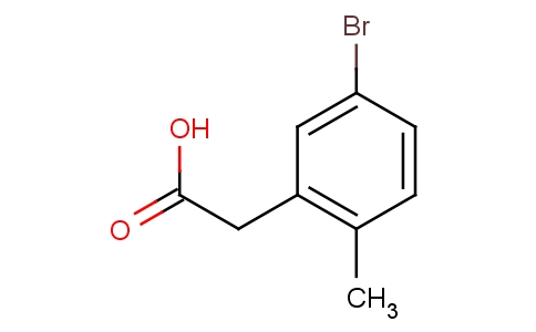 5-Bromo-2-methylphenylacetic acid
