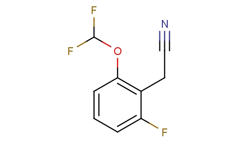 2-(Difluoromethoxy)-6-fluorophenylacetonitrile