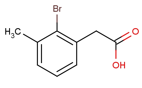 2-Bromo-3-methylphenylacetic acid