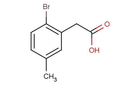 2-Bromo-5-methylphenylacetic acid