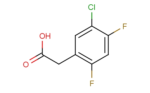 5-Chloro-2,4-difluorophenylacetic acid