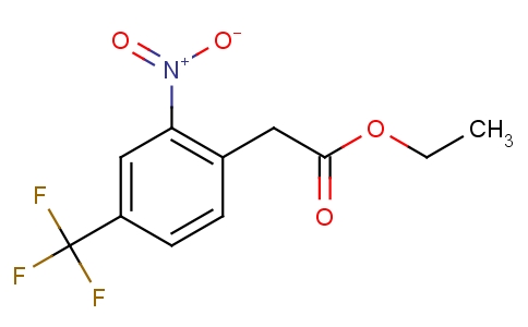 Ethyl 2-nitro-4-(trifluoromethyl)phenylacetate