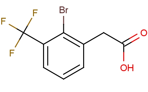 2-Bromo-3-(trifluoromethyl)phenylacetic acid