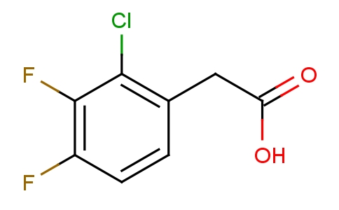 2-Chloro-3,4-difluorophenylacetic acid