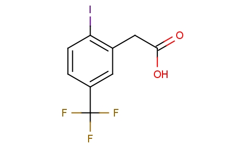 2-Iodo-5-(trifluoromethyl)phenylacetic acid