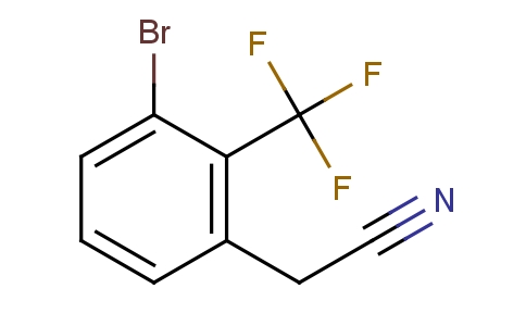 3-Bromo-2-(trifluoromethyl)phenylacetonitrile