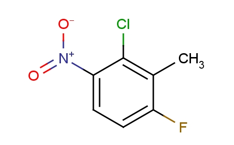 2-氯-6-氟-3-硝基甲苯