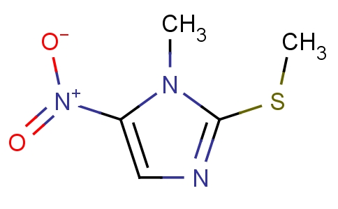 1-Methyl-2-(methylthio)-5-nitro-1h-imidazole