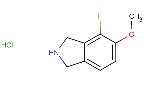 7-Fluoro-6-methoxyisoindoline, hydrochloride