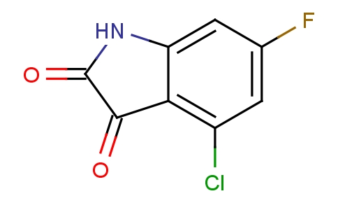 4-Chloro-6-fluoroindoline-2,3-dione