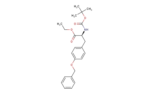 (S)-ethyl 3-(4-(benzyloxy)phenyl)-2-(tert-butoxycarbonylamino)propanoate