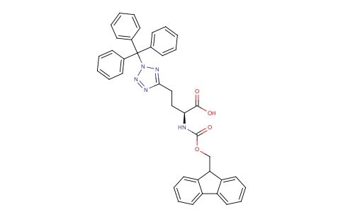 S-2-Fmoc-氨基-4-(2-三苯甲基-2H-四唑-5-基）丁酸