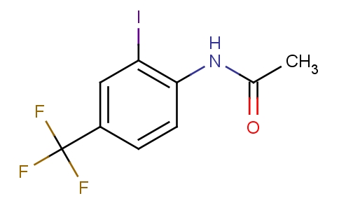 N-(2-iodo-4-(trifluoromethyl)phenyl)acetamide
