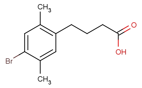 4-(4-Bromo-2,5-dimethylphenyl)butanoic acid