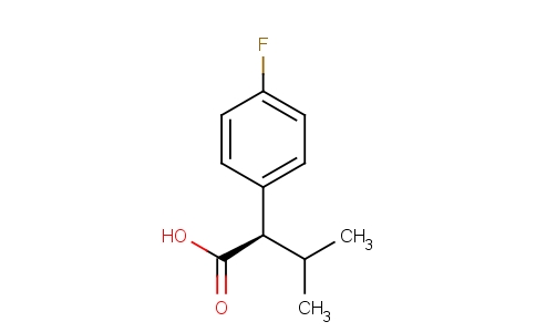 （R）-2-（4-氟苯基）-3-甲基丁酸（1）