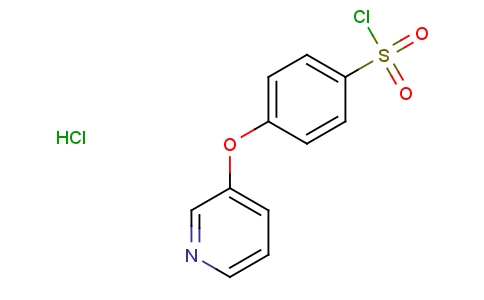 4-(3-Pyridyloxy)benzenesulfonyl chloride hydrochloride