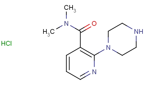 N,N-Dimethyl-2-(1-piperazinyl)nicotinamide hydrochloride