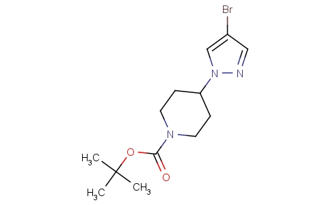 1-（N-Boc-4-哌啶基）-4-溴吡唑