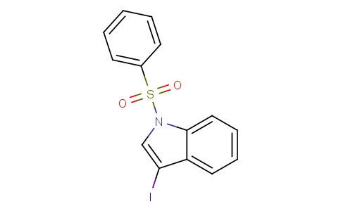 3-碘-1-（苯磺酰基）吲哚