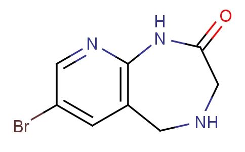 7-溴-4,5-二氢-1H-吡啶并[2,3-e][1,4]二氮杂啅-2(3H)-酮