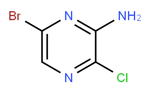 3-氯-6-溴吡嗪-2-胺