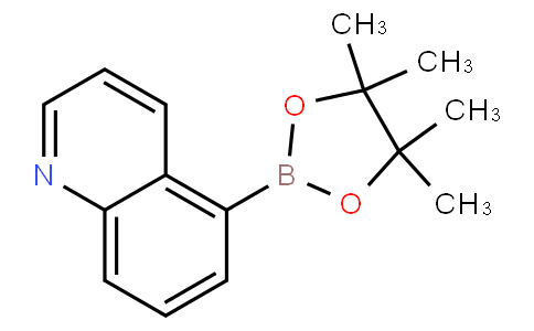 5-(4,4,5,5-tetramethyl-1,3,2-dioxaborolan-2-yl)quinoline