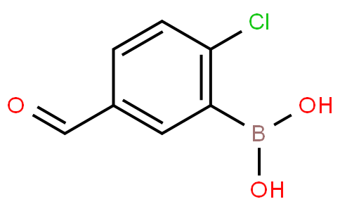 2-氯-5-醛基苯硼酸