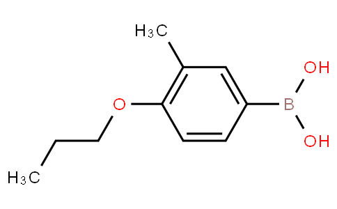 4-丙氧基-3-甲基苯基硼酸