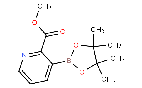 3-(4,4,5,5-四甲基-1,3,2-二氧杂环戊硼烷-2-基)吡啶甲酸甲酯