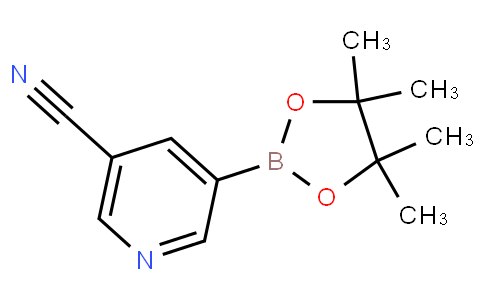5-(4,4,5,5-tetramethyl-1,3,2-dioxaborolan-2-yl)nicotinonitrile