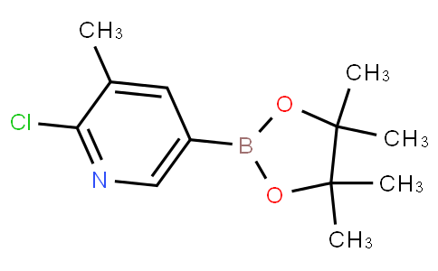 2-chloro-3-methyl-5-(4,4,5,5-tetramethyl-1,3,2-dioxaborolan-2-yl)pyridine
